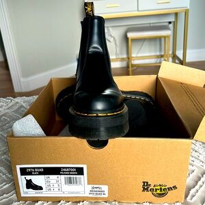 Polished smooth Dr.Martens